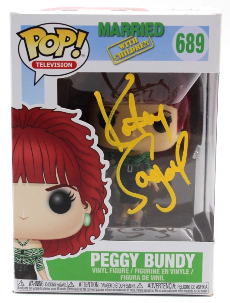 Katey Sagal Signed Married With Children 689 Funko Pop w/Beckett COA BS38066