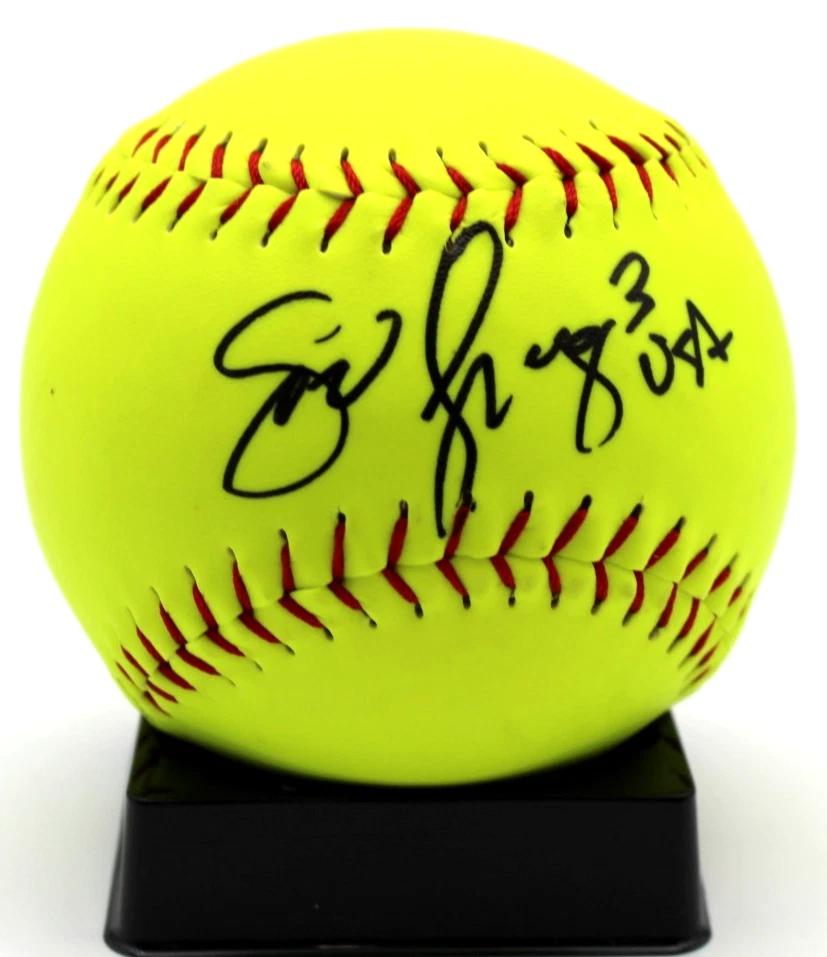 Lovieanne Jung Signed AUSL USA Softball w/Beckett BAS COA BT78219