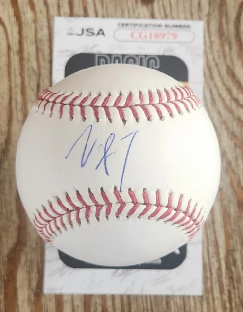 Vlad Tenev Signed OMLB Baseball w/ JSA COA #CG18979 Robinhood Founder & CEO