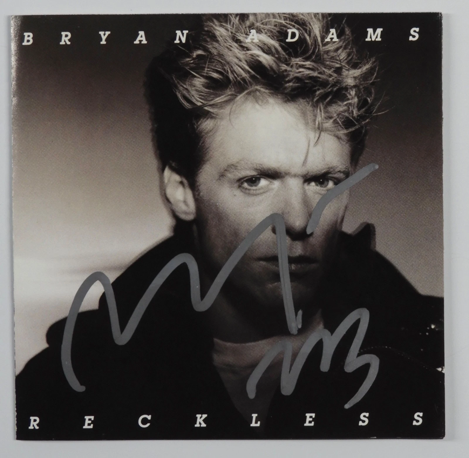 Bryan Adams JSA Signed Autograph CD Booklet Reckless