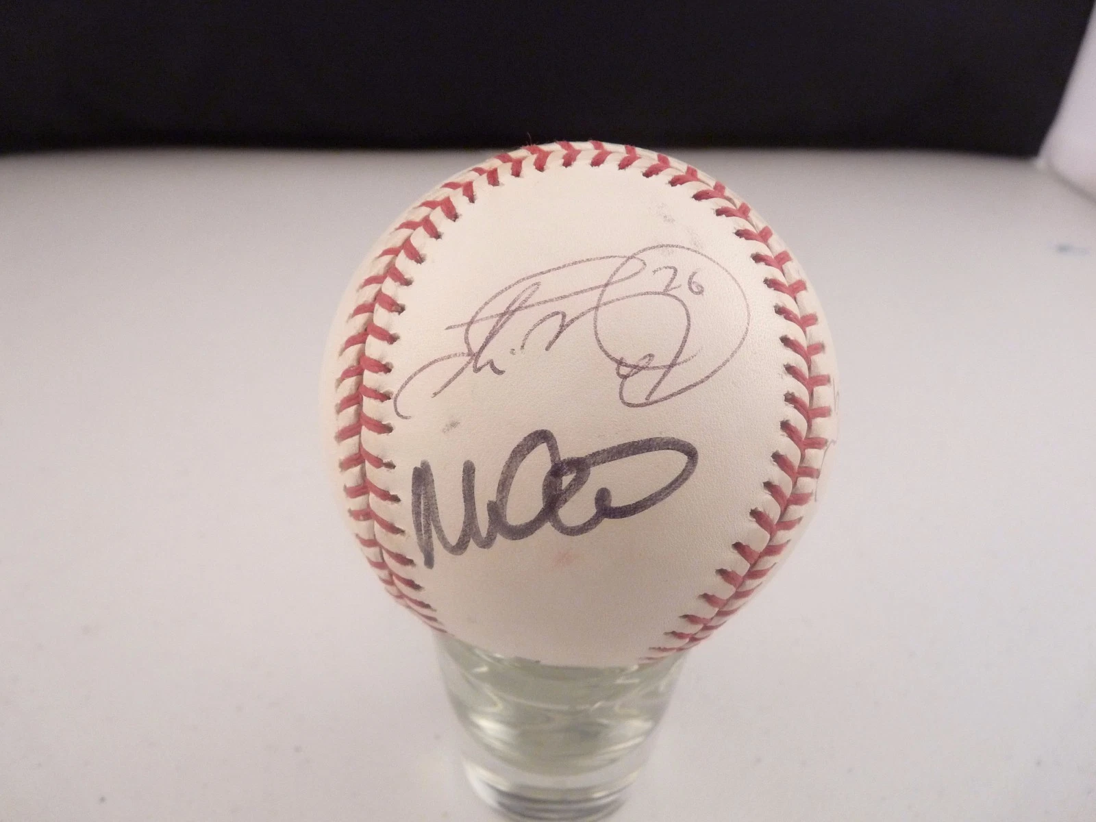 Eli Marrero + 2 Signed Autograph Baseball St Louis Cardinals Guaranteed