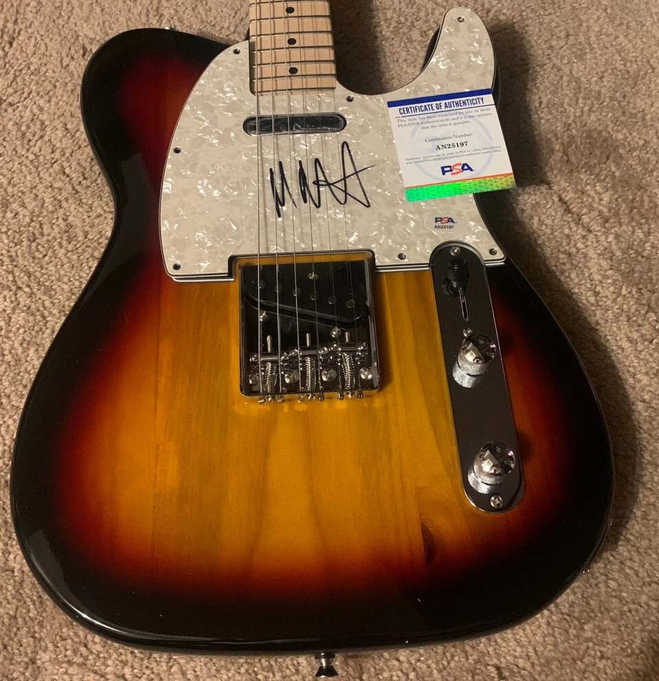 The 1975 Matt Healy Signed Autographed Electric Guitar PSA Certified