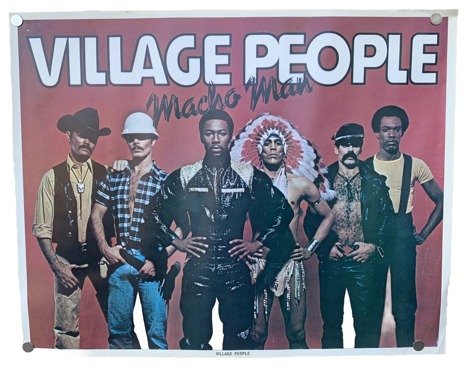 Village People Macho Man 1978 ORIGINAL 23