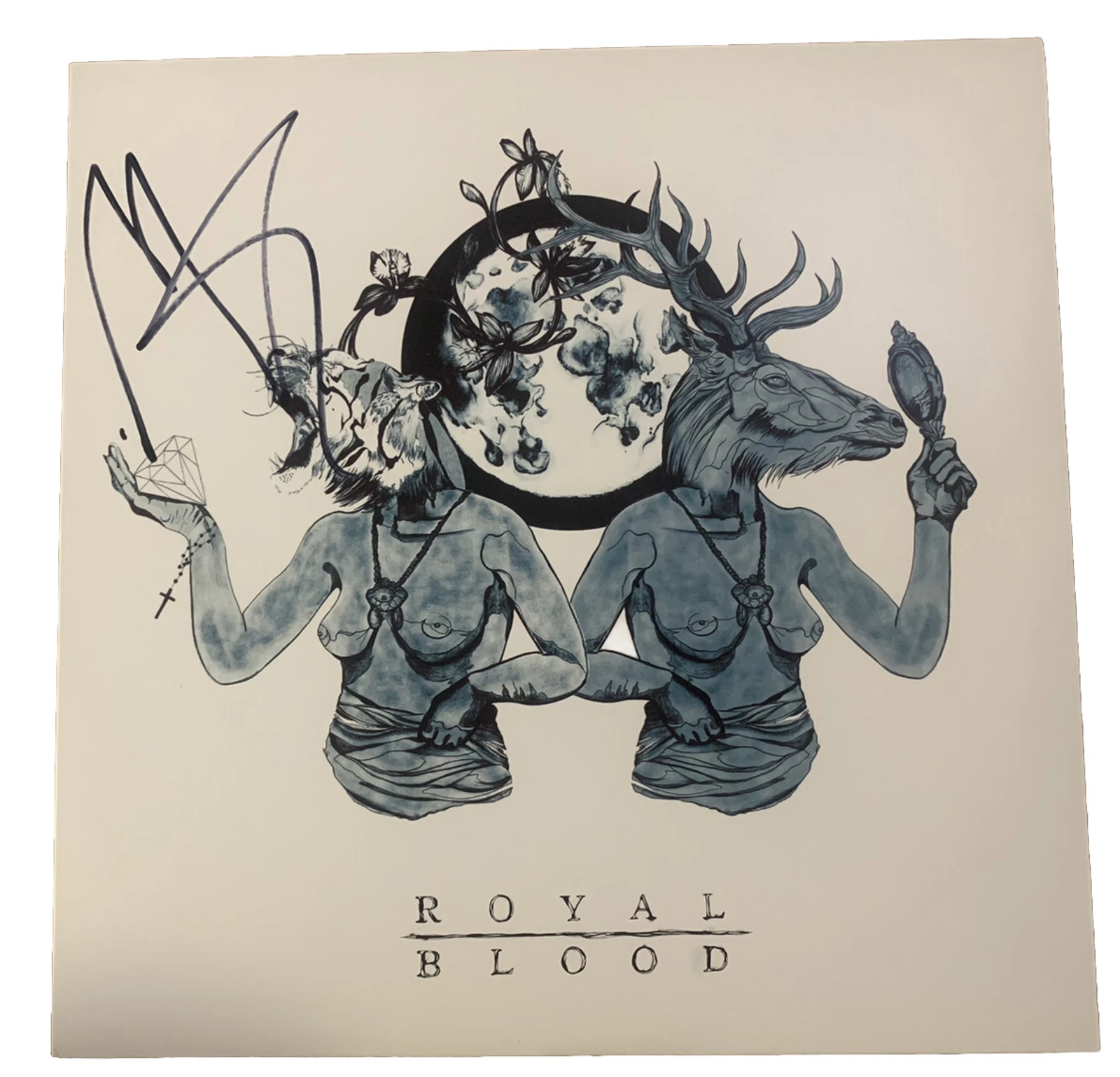 Royal Blood Matt Swan Autographed Signed Record Album LP  Beckett Guaranteed