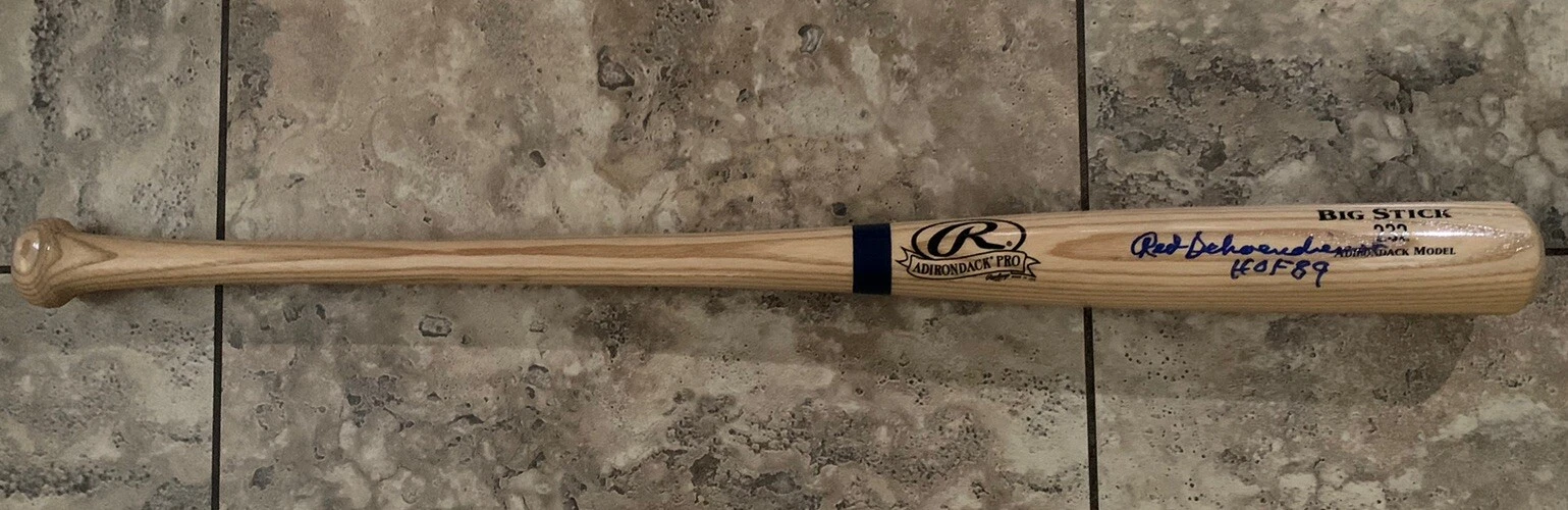 Red Schoendienst St Louis Cardinals Signed Autograph Baseball Bat BAS Certified