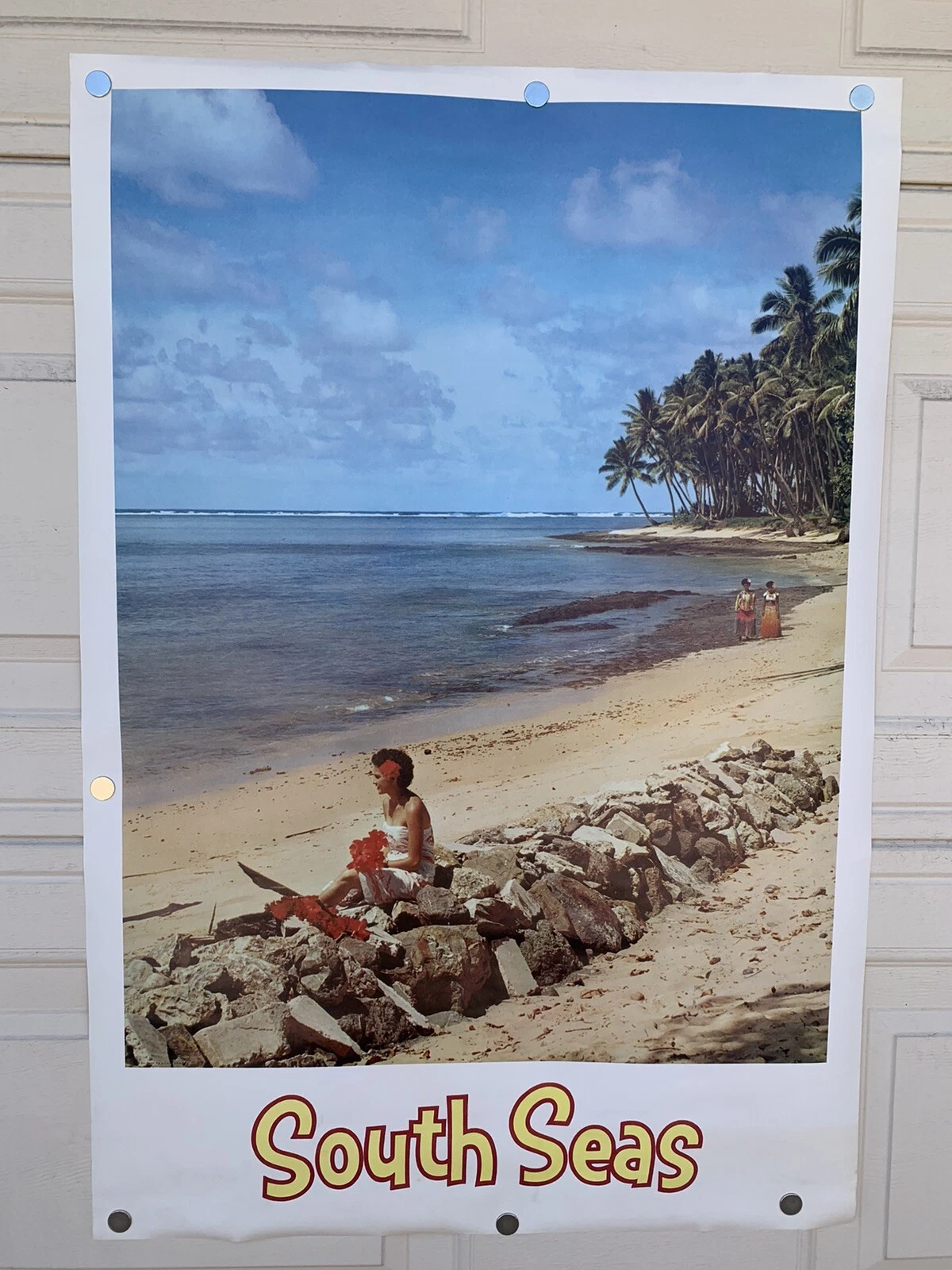 South Seas Islands Vintage 1970's ORIGINAL 25.5