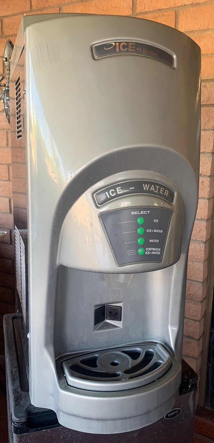 Ice O Matic EFD270S Commercial Counter 250 Lb Soft Pellet Ice & Water Machine