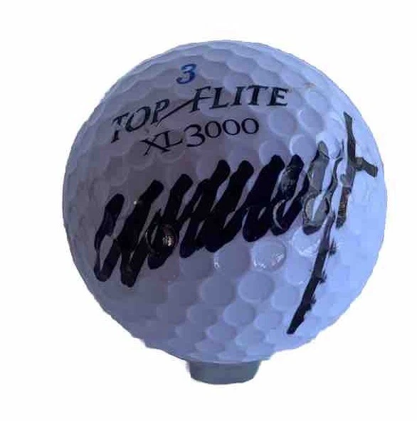 Colin Montgomerie Signed Autographed Golf Ball Beckett Certified