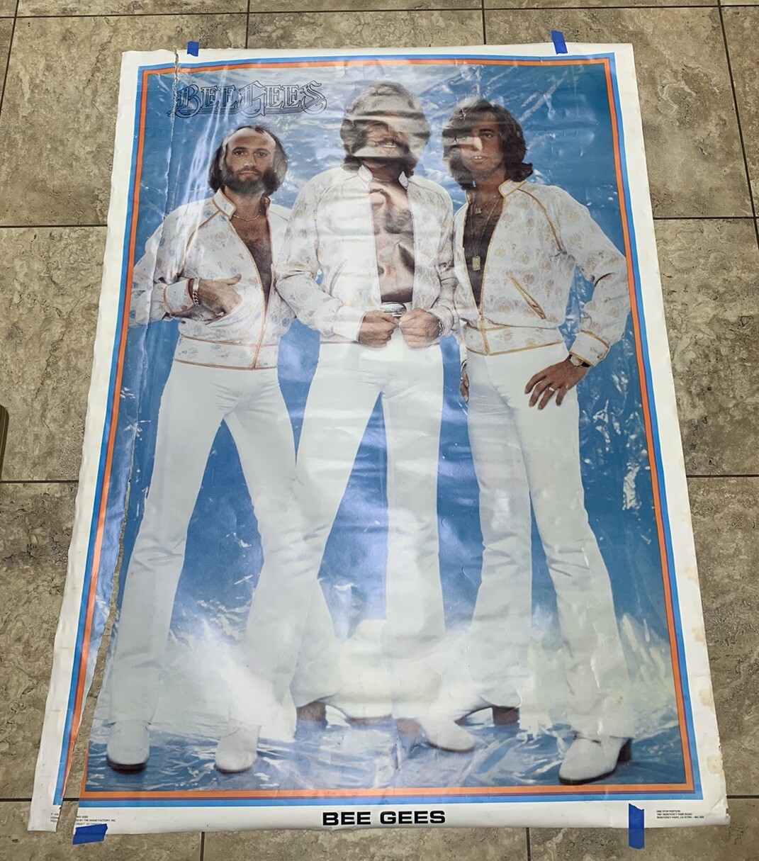 The Bee Gees Vintage Poster 1978 ORIGINAL LARGE 42