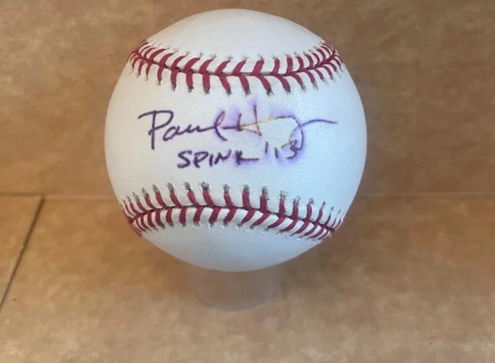 PAUL HAGEN 2013 SPINK SIGNED AUTO M.L. BASEBALL BECKETT AUTH