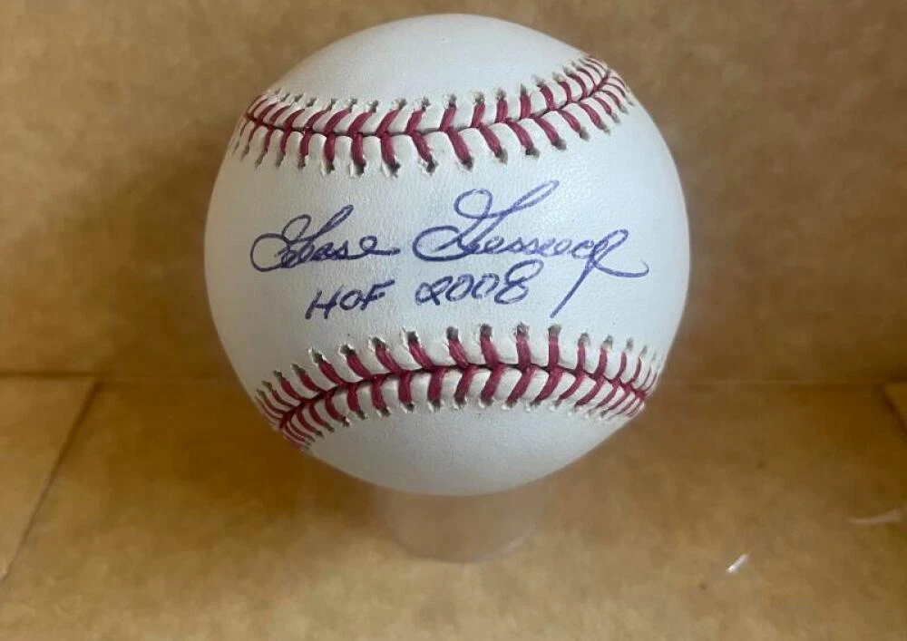 GOOSE GOSSAGE HOF 2008 YANKEES SIGNED AUTOGRAPHED M.L. BASEBALL BECKETT AUTH