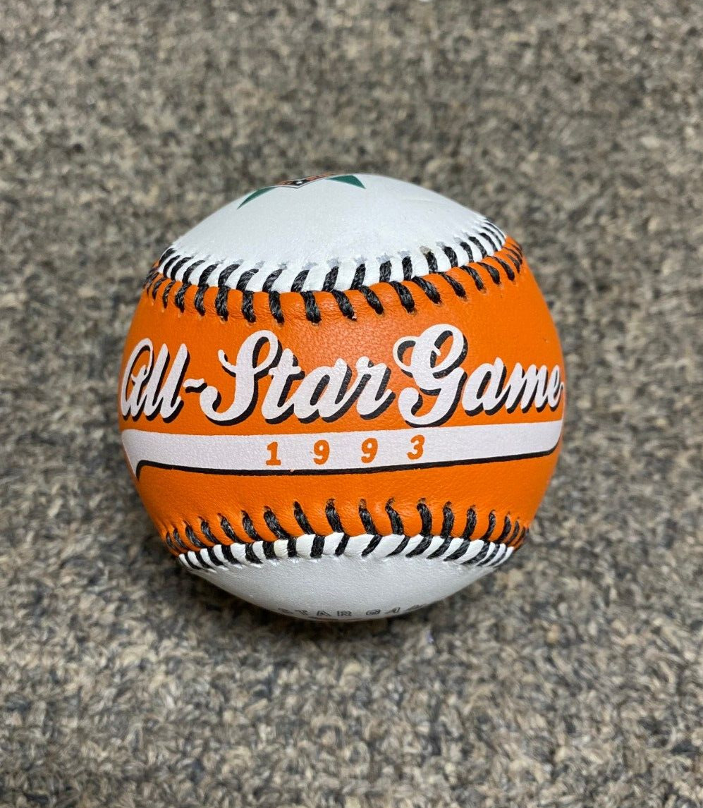 1993 ALL STAR GAME BALTIMORE ORIOLES TEAM LOGO COLLECTIBLE BASEBALL RARE COLLECTIBLE MEMORABILIA