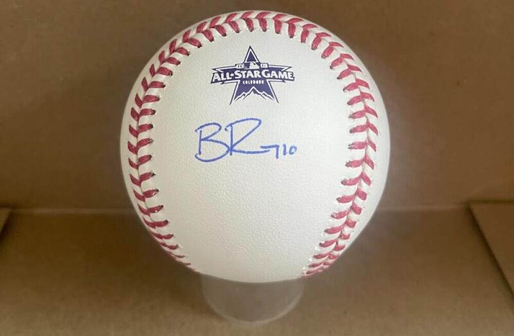 BRYAN REYNOLDS PIRATES SIGNED AUTO 2021 ALL STAR BASEBALL W/COA