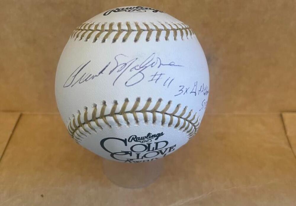 FRANK MALZONE 3X ALL STAR 3X GG BASEBALL BECKETT AUTH