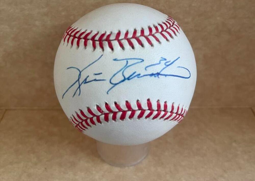 KRIS BENSON PIRATES/METS SIGNED AUTOGRAPHED N.L. BASEBALL BECKETT AUTH