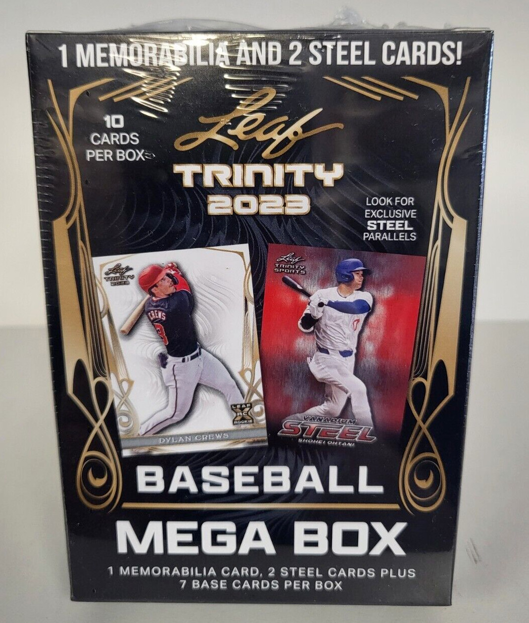 2023 LEAF TRINITY BASEBALL MEGA BOX SEALED BLASTER 10 CARDS PER BOX