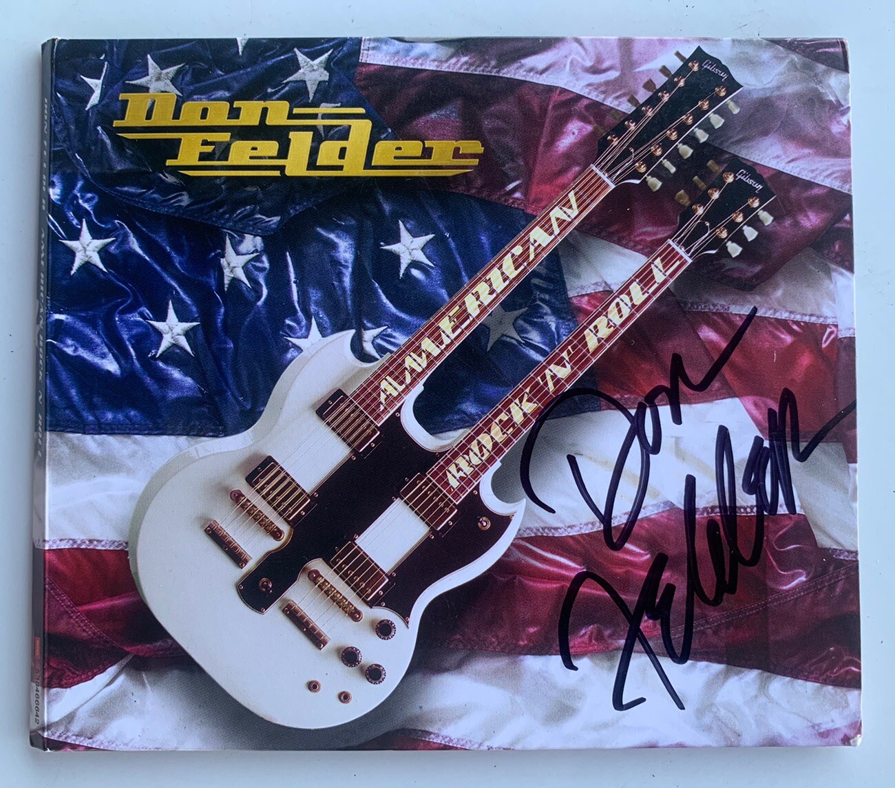 Dob Felder The Eagles Signed Autographed CD BECKETT Certified