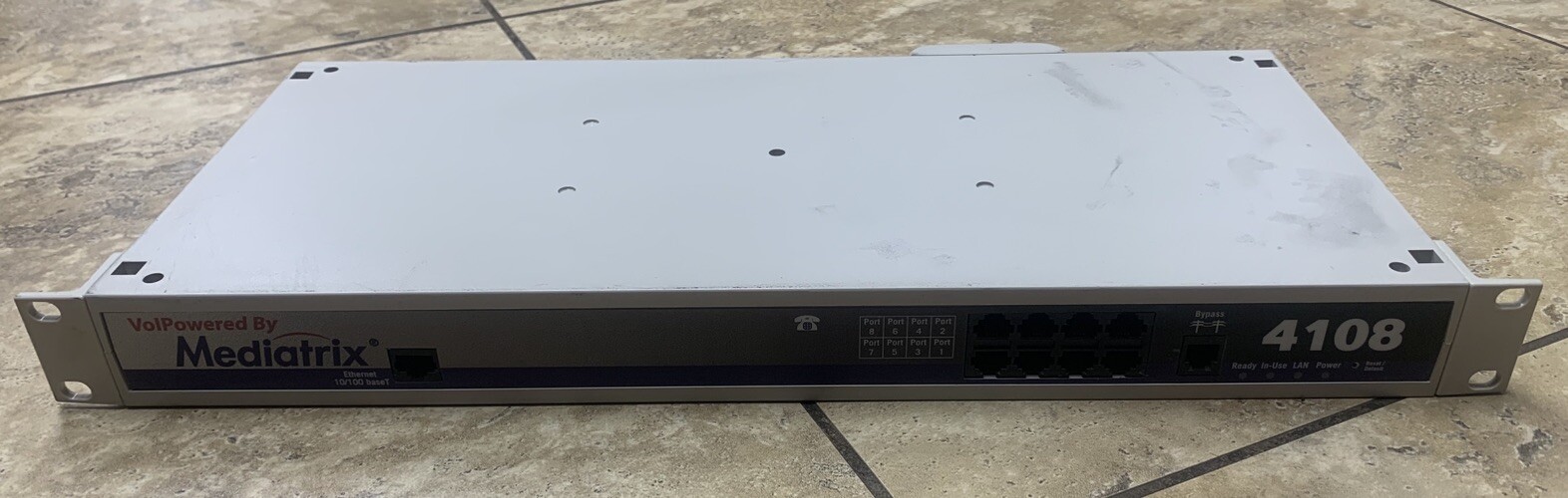 Mediatrix VoIP Gateway 4108 8Ports FXS Managed Rack Ears