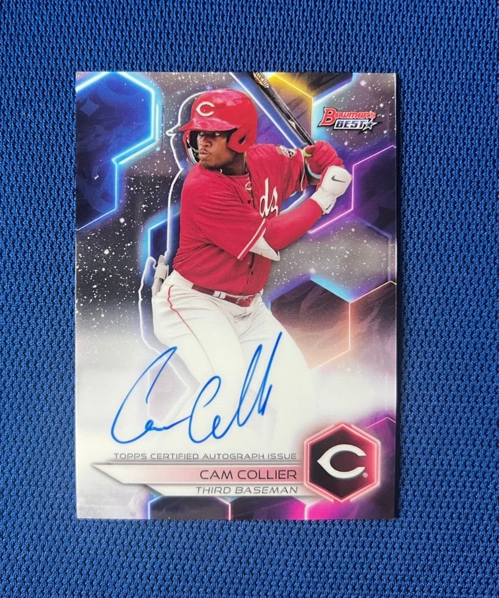 2023 BOWMAN BEST CAM COLLIER CINCINNATI REDS AUTO SIGNED CARD B23-CCR