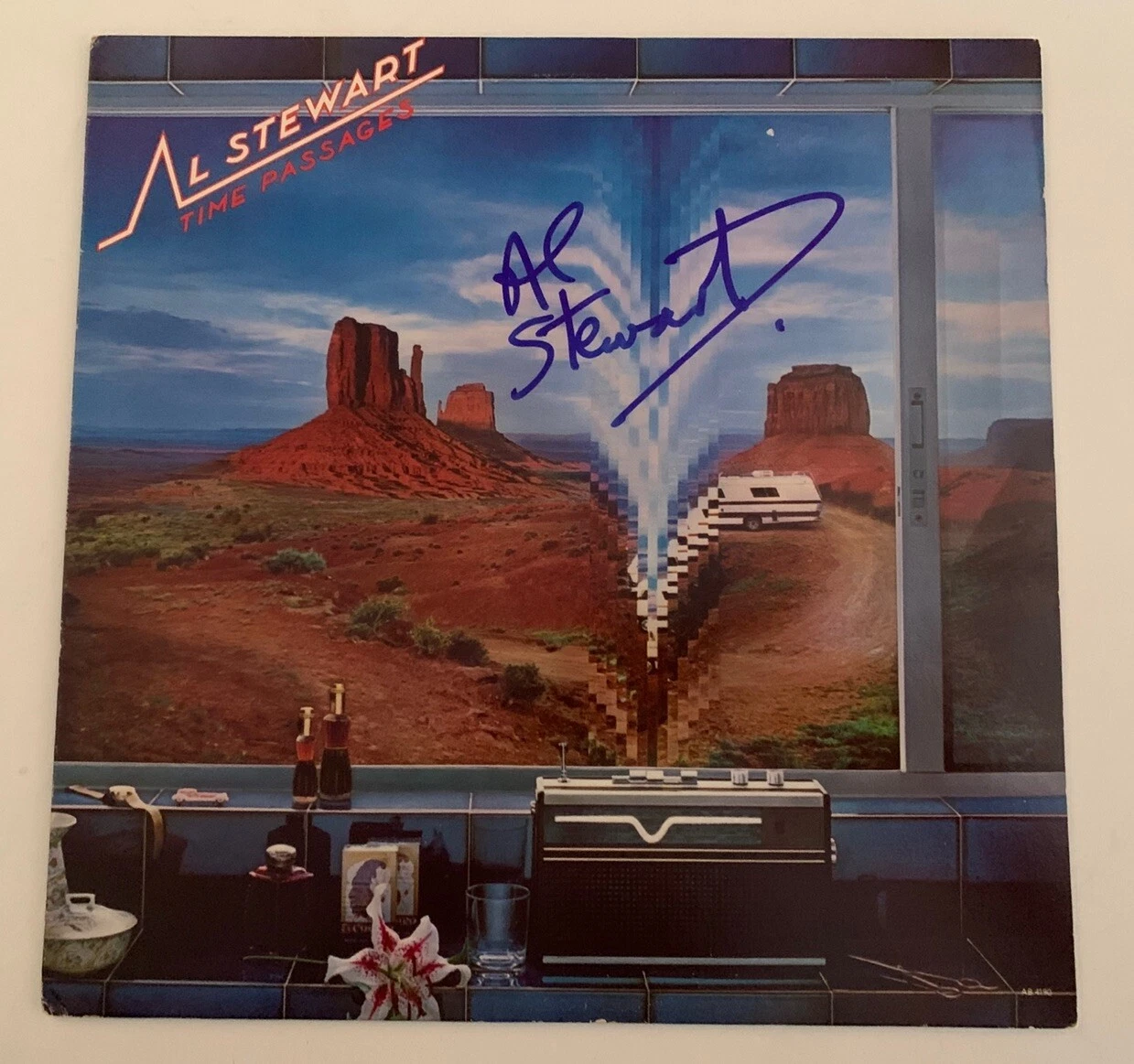 Al Stewart Time Passages Autographed Signed LP Album Beckett Guaranteed
