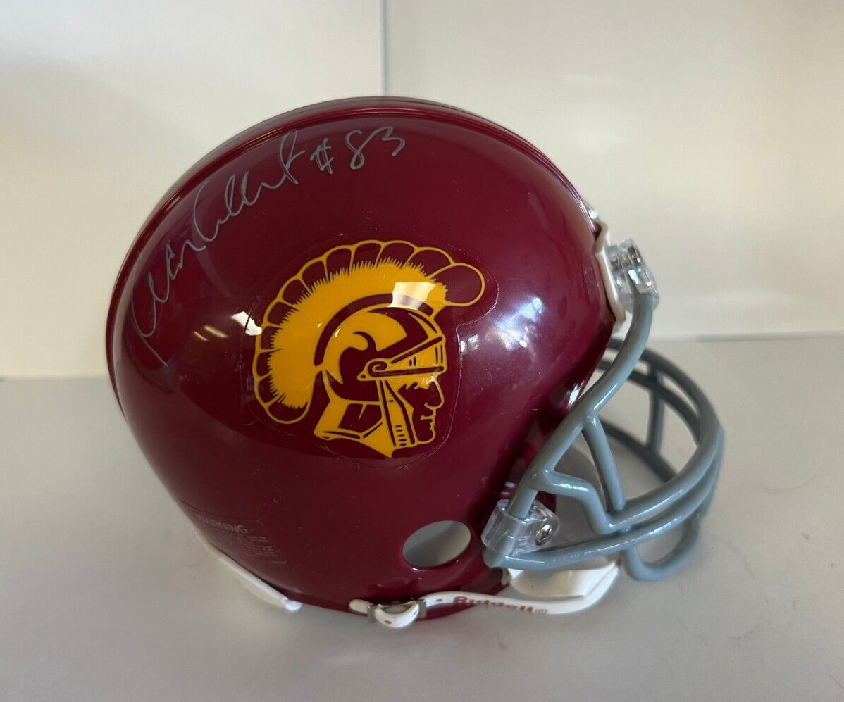KERRY COLBERT USC TROJANS SIGNED AUTOGRAPHED MINI HELMET W/COA