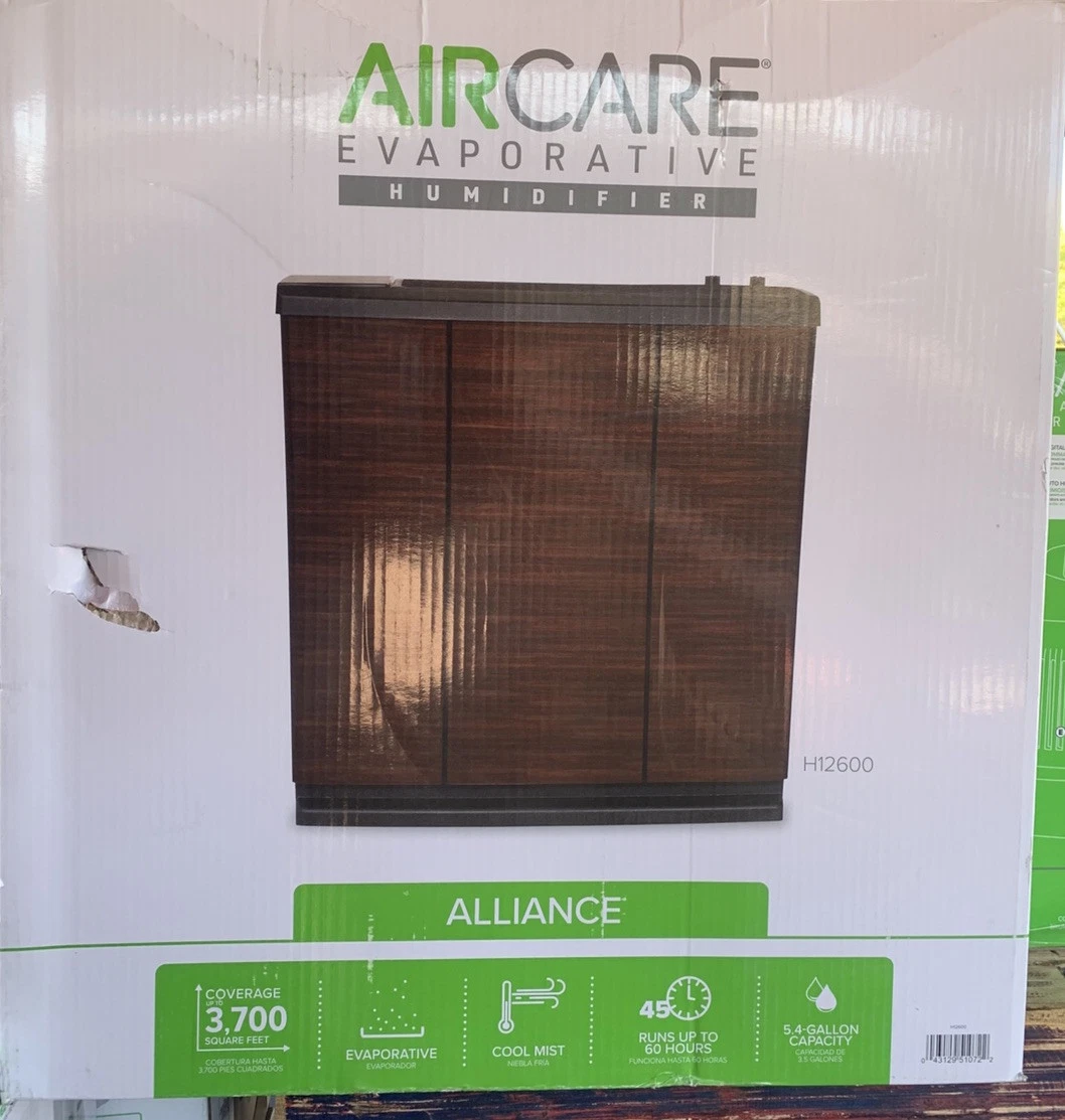 ALLIANCE 5.4-Gal. Cool Mist Evaporative  Console Humidifier for 3,700 HD12600