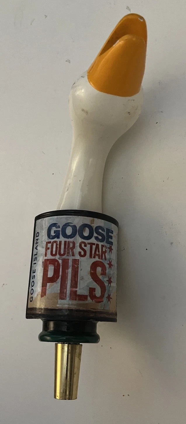 Goose Island Four Star Pilsner Duck Head Draft Beer 9