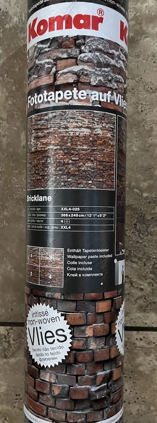 Komar Home Fashions XXL4-025 Bricklane Wall Mural - 145