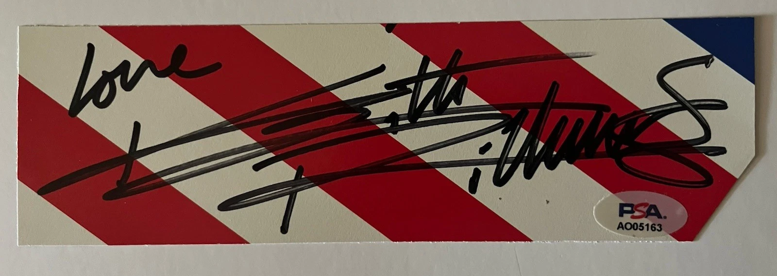 Keith Richards Rolling Stones Signed Autographed 2.5