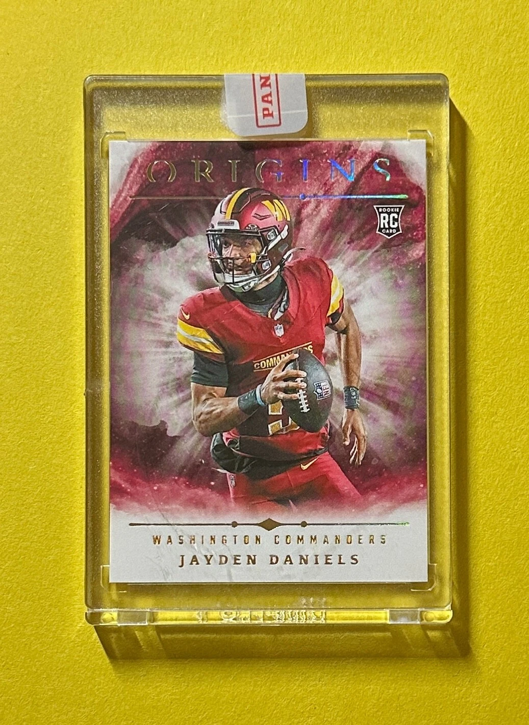 2024 PANINI ORIGINS JAYDEN DANIELS ROOKIE CARD MYSTERY REDEMPTION #156