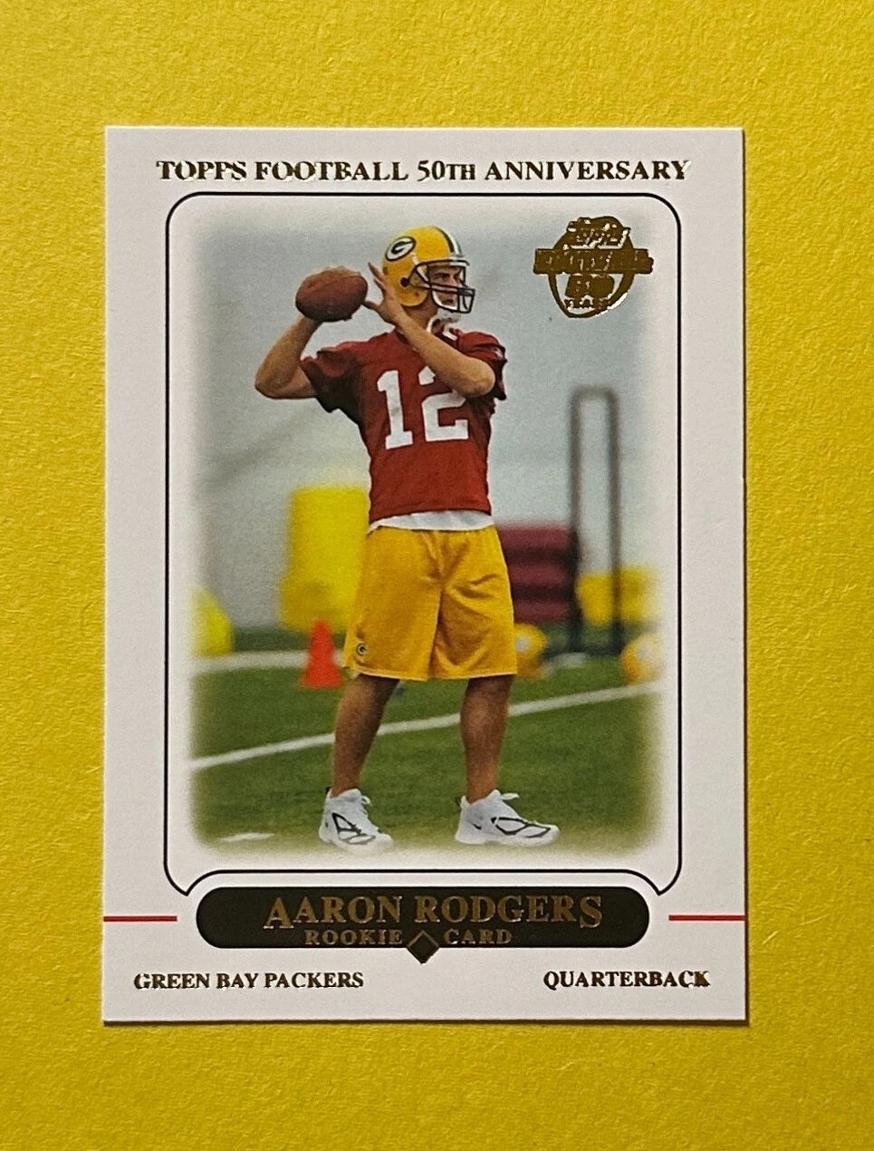 2012 TOPPS AARON RODGERS ROOKIE CARD #431 PACKERS