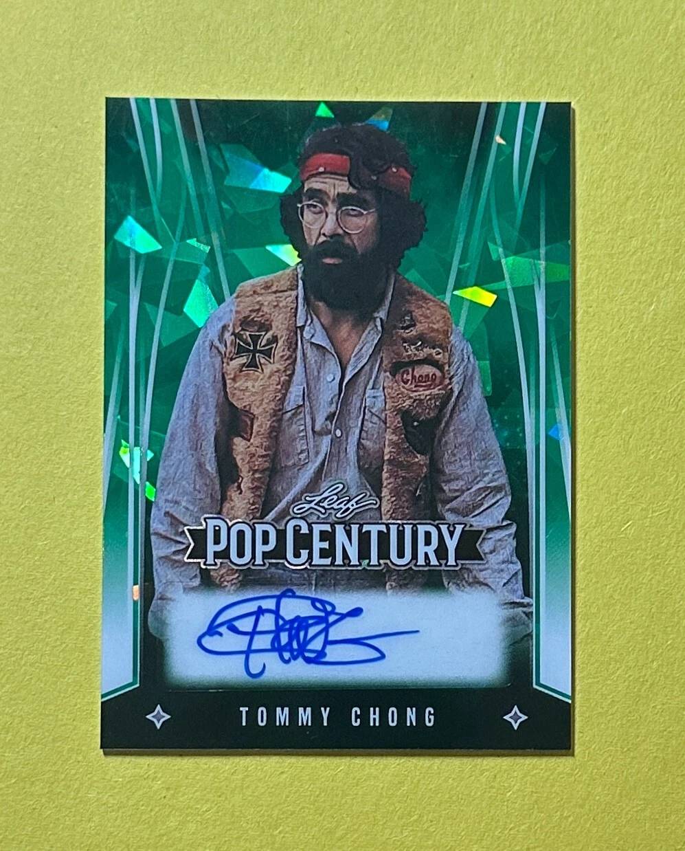 2025 LEAF POP CENTURY TOMMY CHONG AUTOGRAPH /3 #BA-TC1