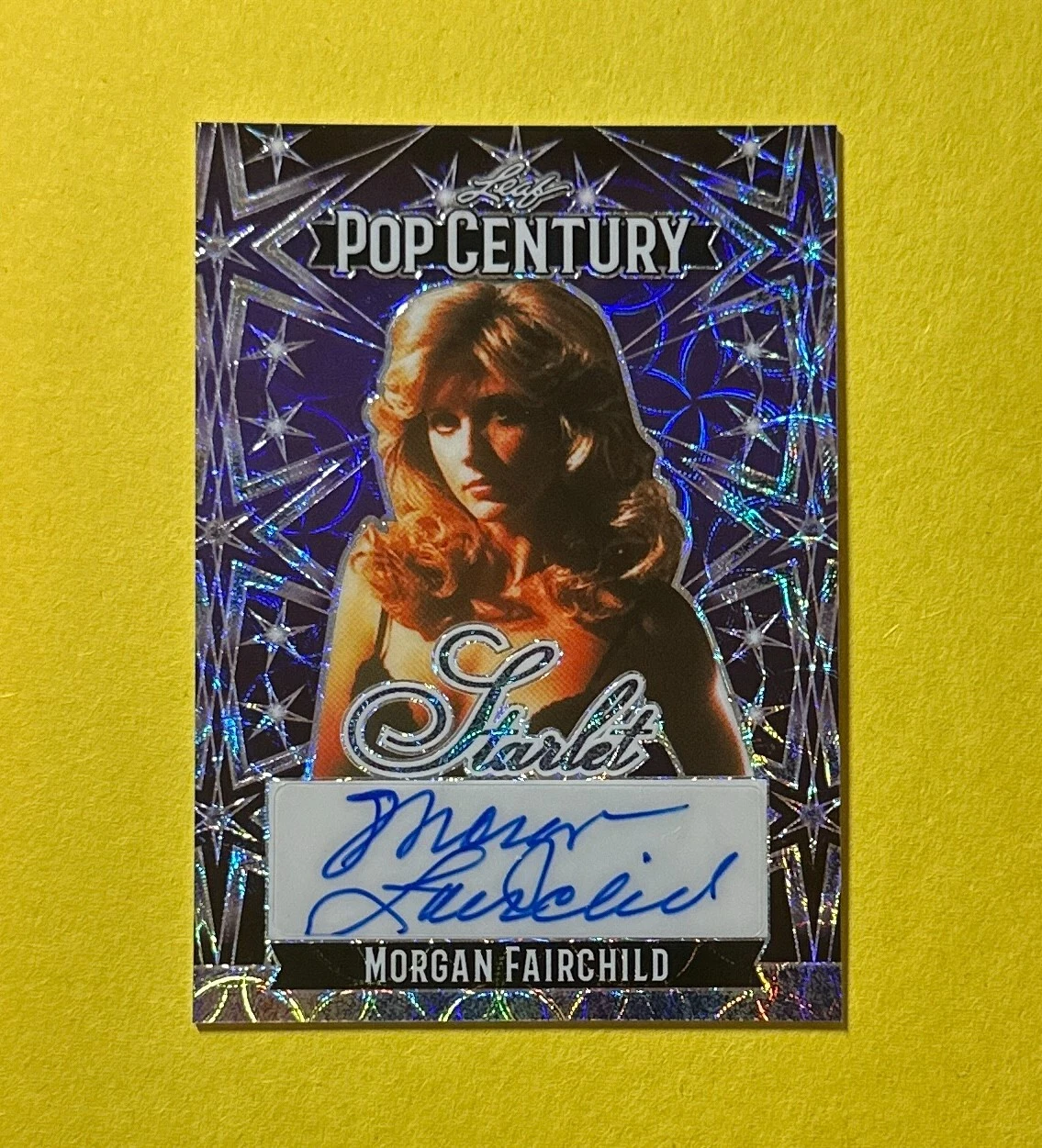 2024 LEAF POP CENTURY MORGAN FAIRCHILD AUTOGRAPH /8 #S-MF1