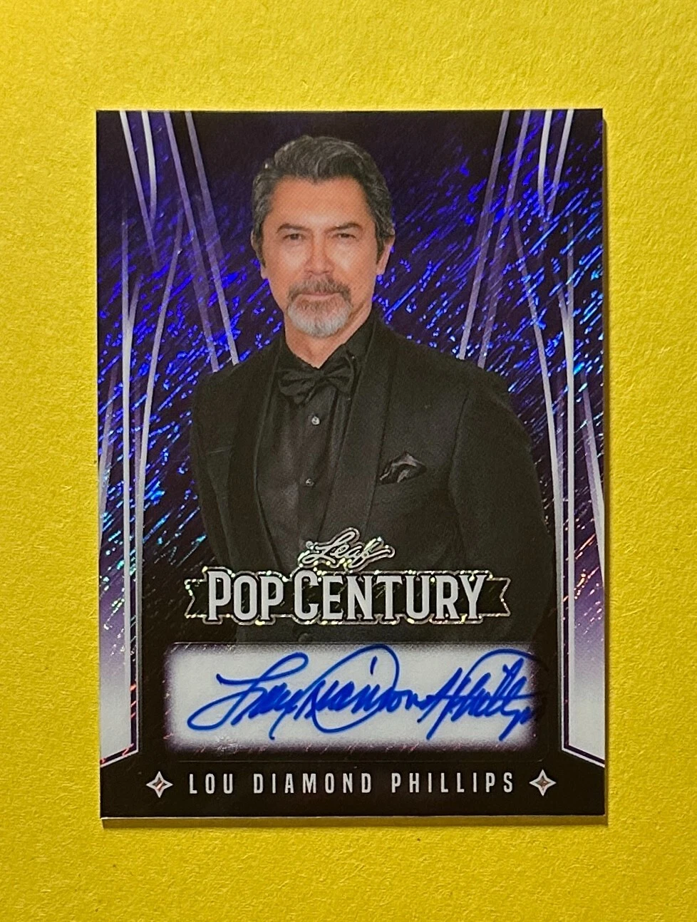 2025 LEAF POP CENTURY LOU DIAMOND PHILLIPS AUTOGRAPH /6 #BA-LDP
