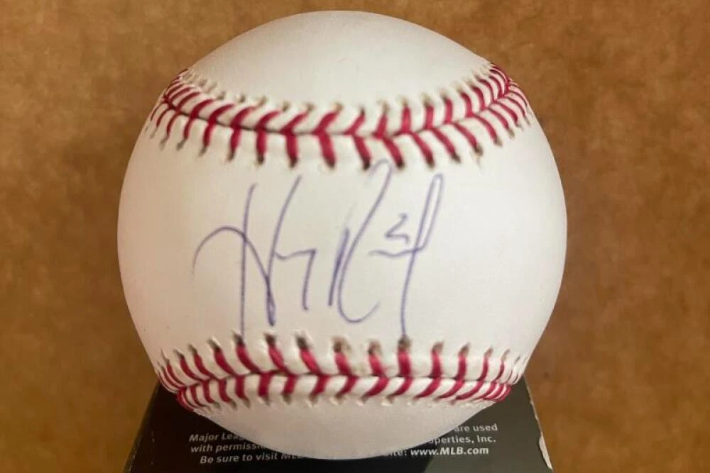 HANLEY RAMIREZ RED SOX/DODGERS SIGNED AUTOGRAPHED M.L. BASEBALL STEINER AUTH