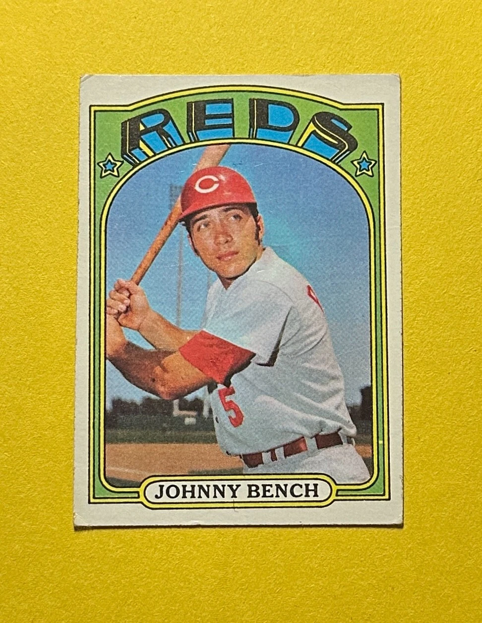 1972 TOPPS JOHNNY BENCH #433 REDS HOF