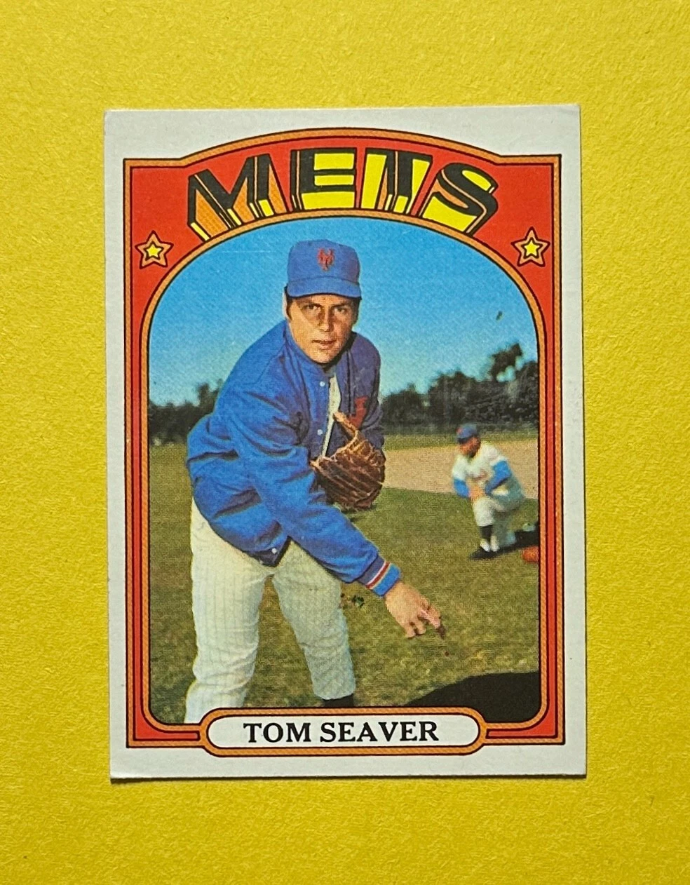 1972 TOPPS TOM SEAVER #445 METS HOF