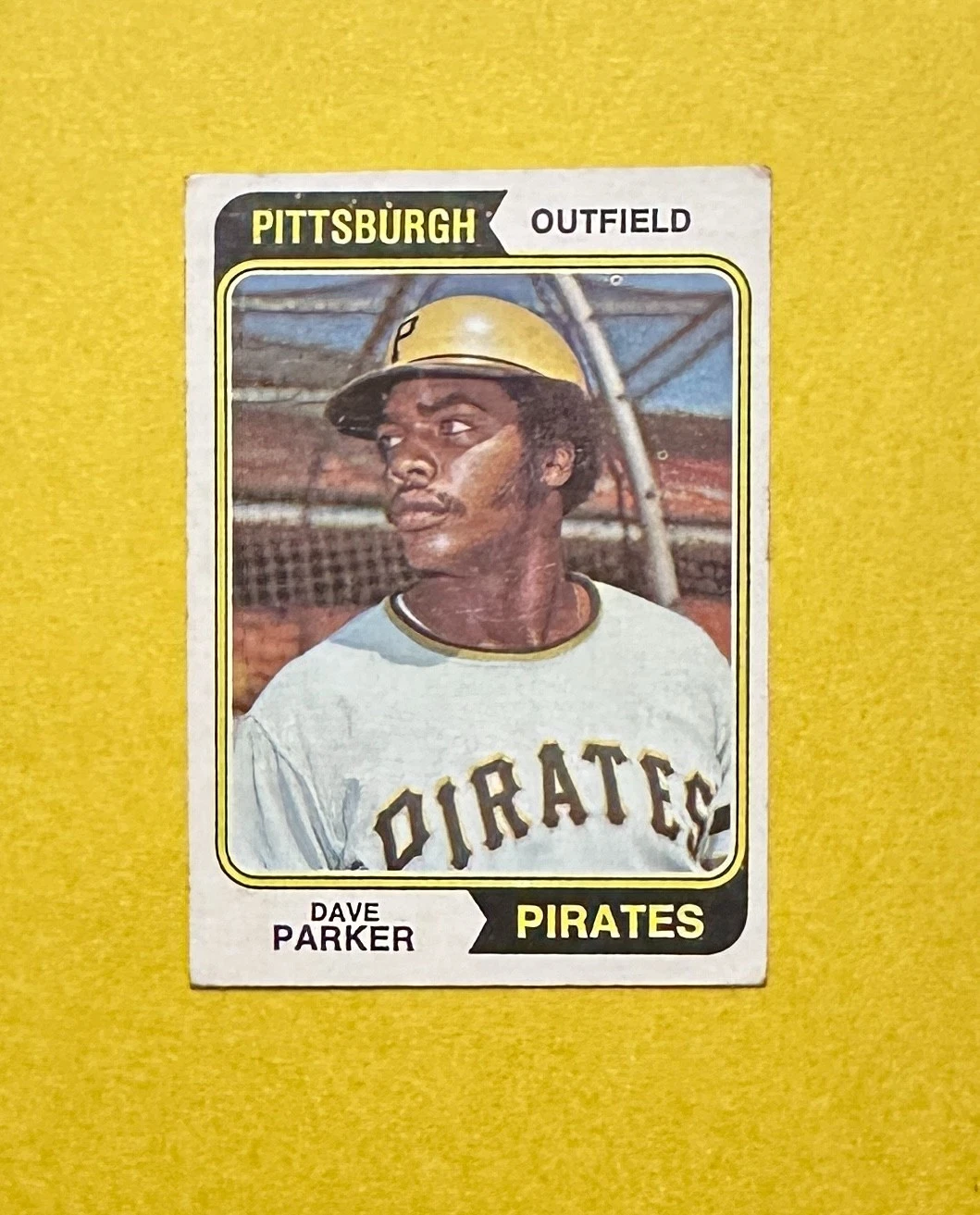 1974 TOPPS DAVE PARKER #252 PIRATES