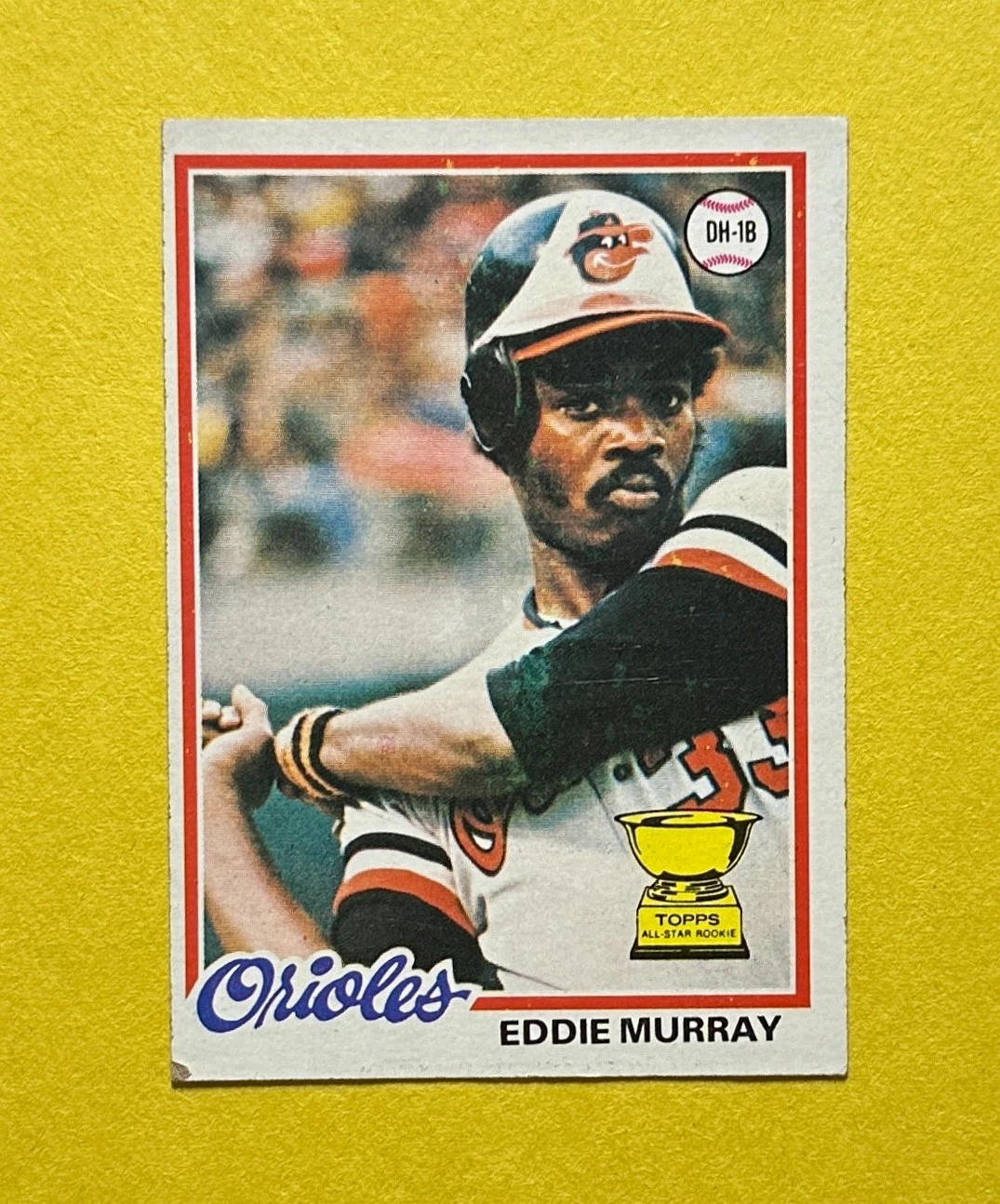 1978 TOPPS EDDIE MURRAY #36 ORIOLES HOF
