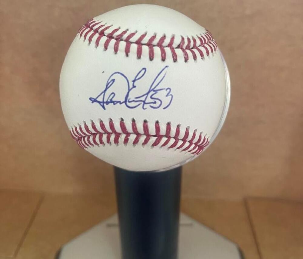 CARLOS ESTEVEZ ANGELS ANGELS/PHILLIES ALL-STAR SIGNED AUTOGRAPHED M.L. BASEBALL