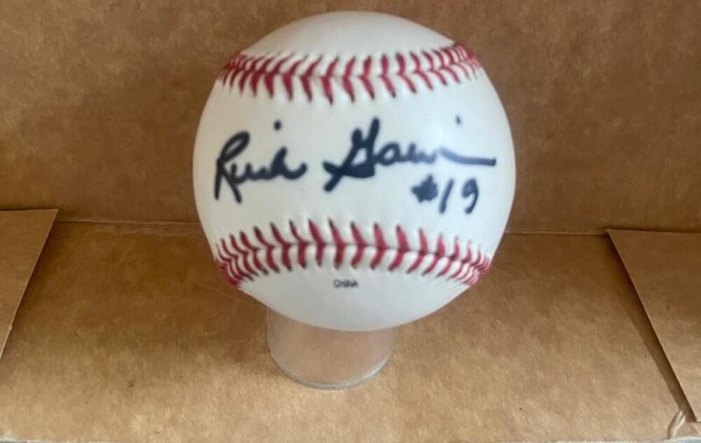 RICH GARCIA UMPIRE #19 SIGNED OFFICIAL LEAGUE BASEBALL BECKETT AUTH