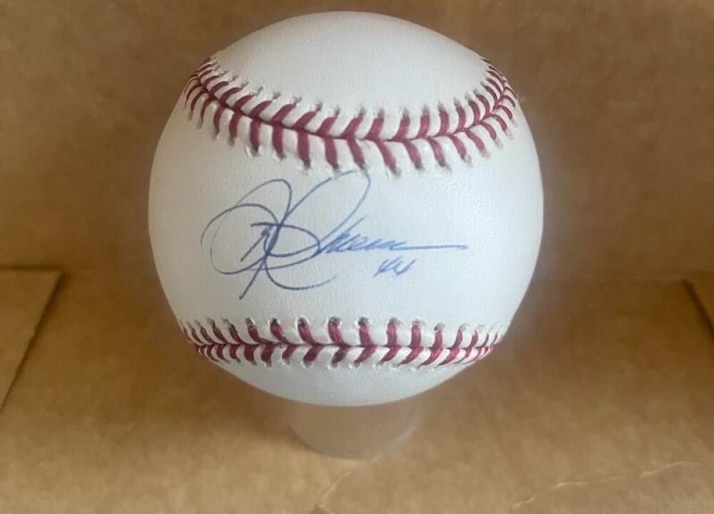 MIKE CAMERON METS/REDS  SIGNED AUTOGRAPHED M.L. BASEBALL BECKETT AUTH