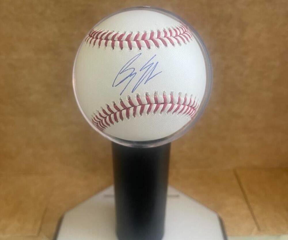 BRYCE ELDER BRAVES SIGNED AUTOGRAPHED M.L. BASEBALL TRI STAR AUTH