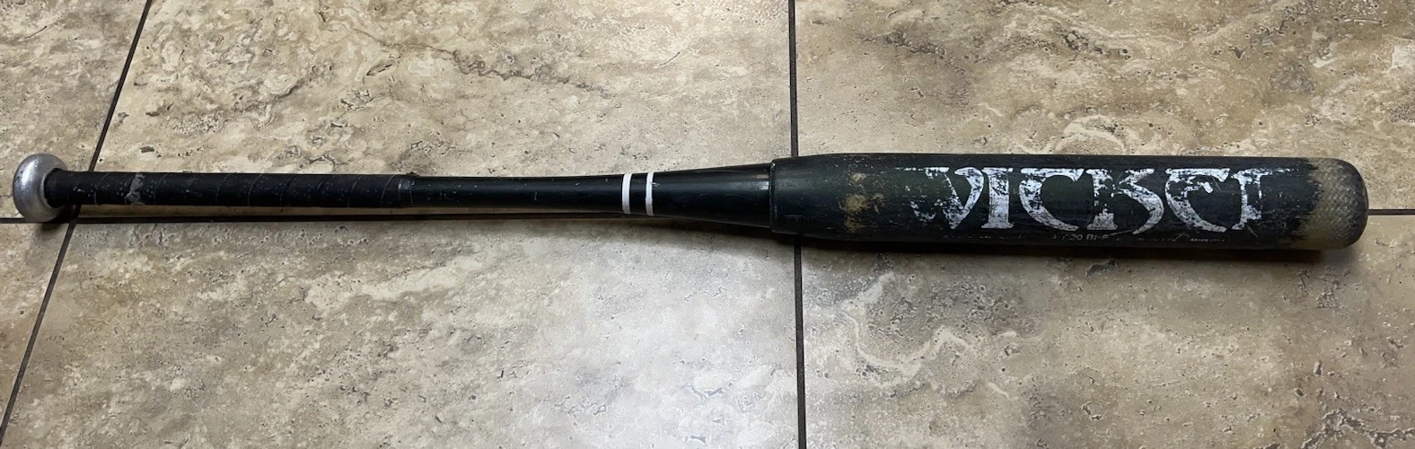 WORTH WICKED COMPOSITE FASTPITCH SOFTBALL BAT – WWFC – 34″/27OZ. – BPF / USSSA COLLECTIBLE MEMORABILIA