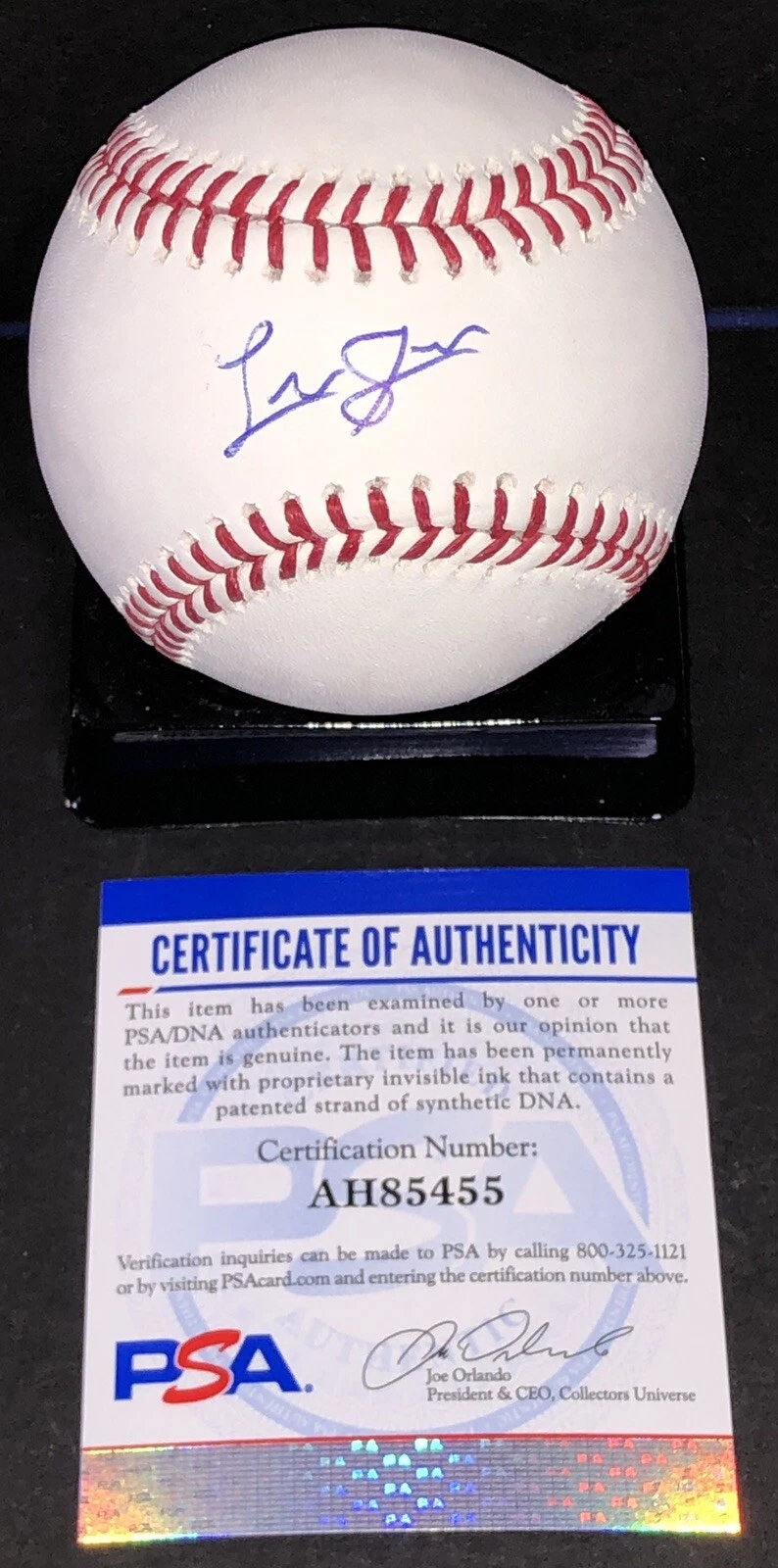 Tristan Pompey Signed Autographed Kentucky Wildcats Oml Baseball Psa/Dna