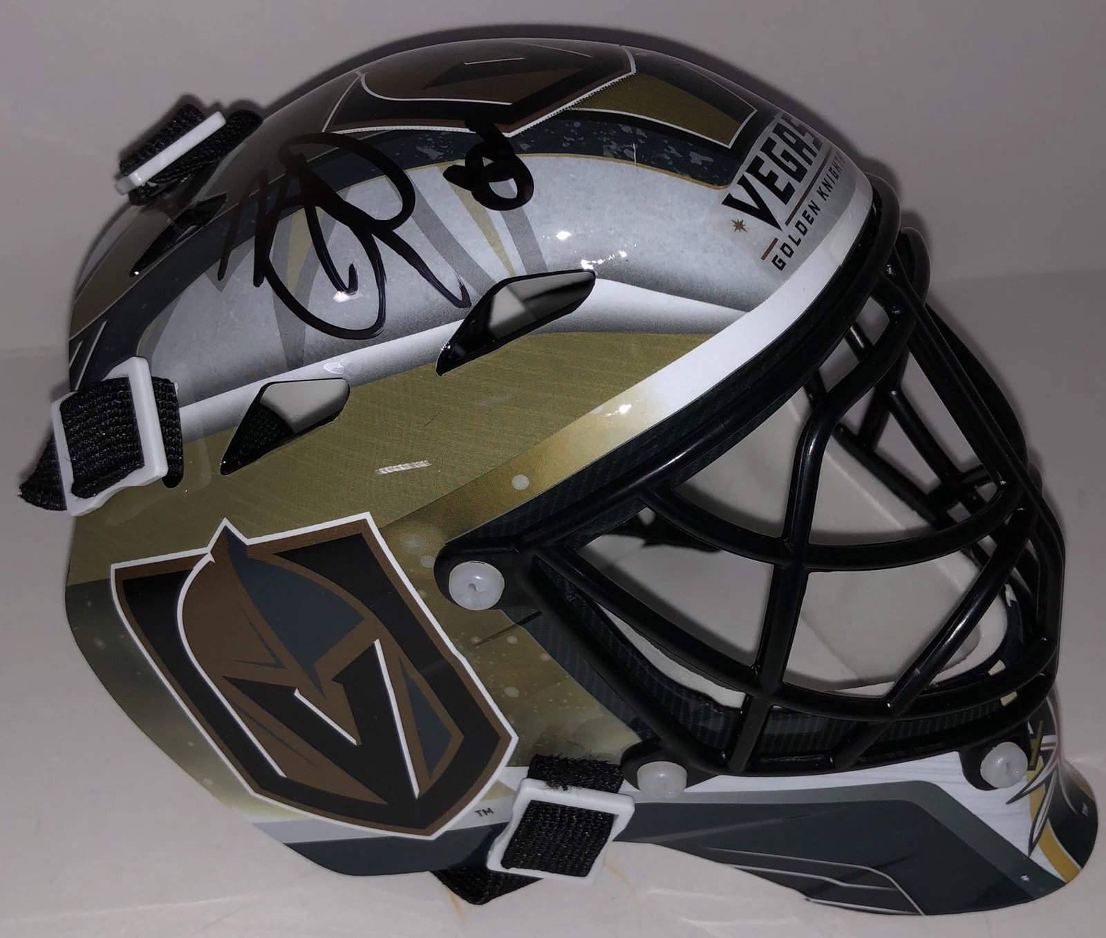 Malcolm Subban Signed Autographed Mini Las Vegas Golden Knights Goalie Mask