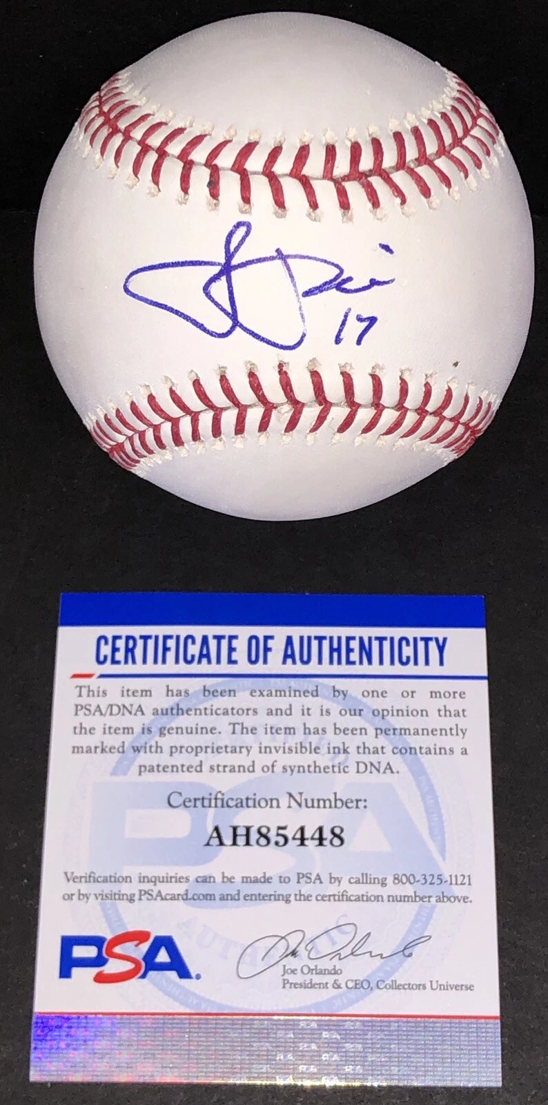 Jose Berrios Signed Autographed Minnesota Twins OML Baseball CY Young Psa/Dna