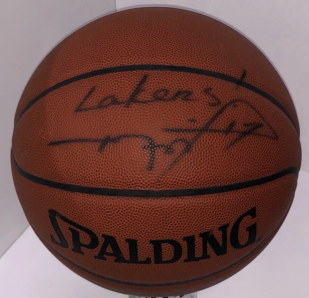 Rick Fox Signed Autographed Los Angeles Lakers Replica NBA Basketball Psa/Dna