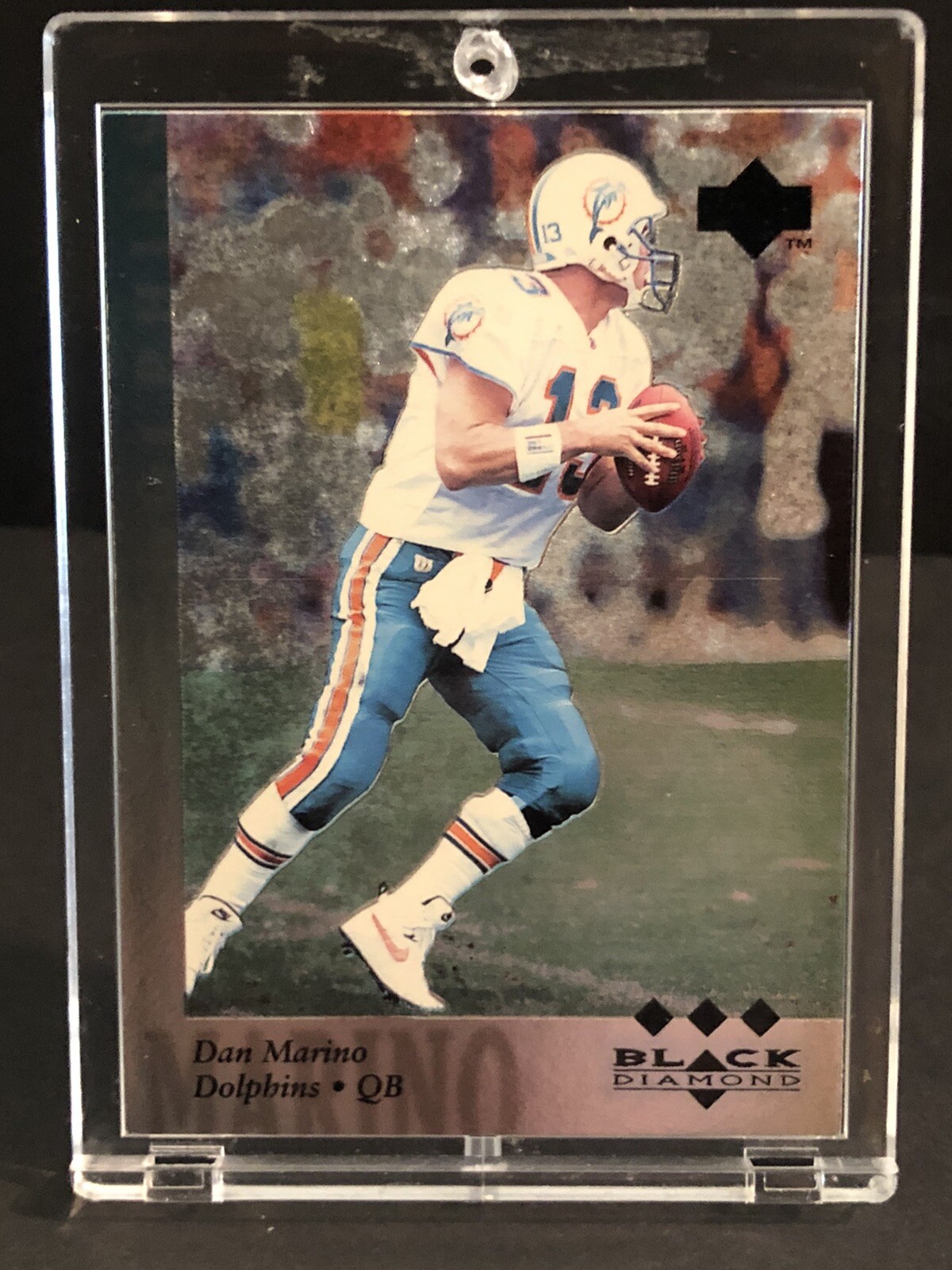 1997 Upper Deck Black Diamond Dan Marino #158 HOF