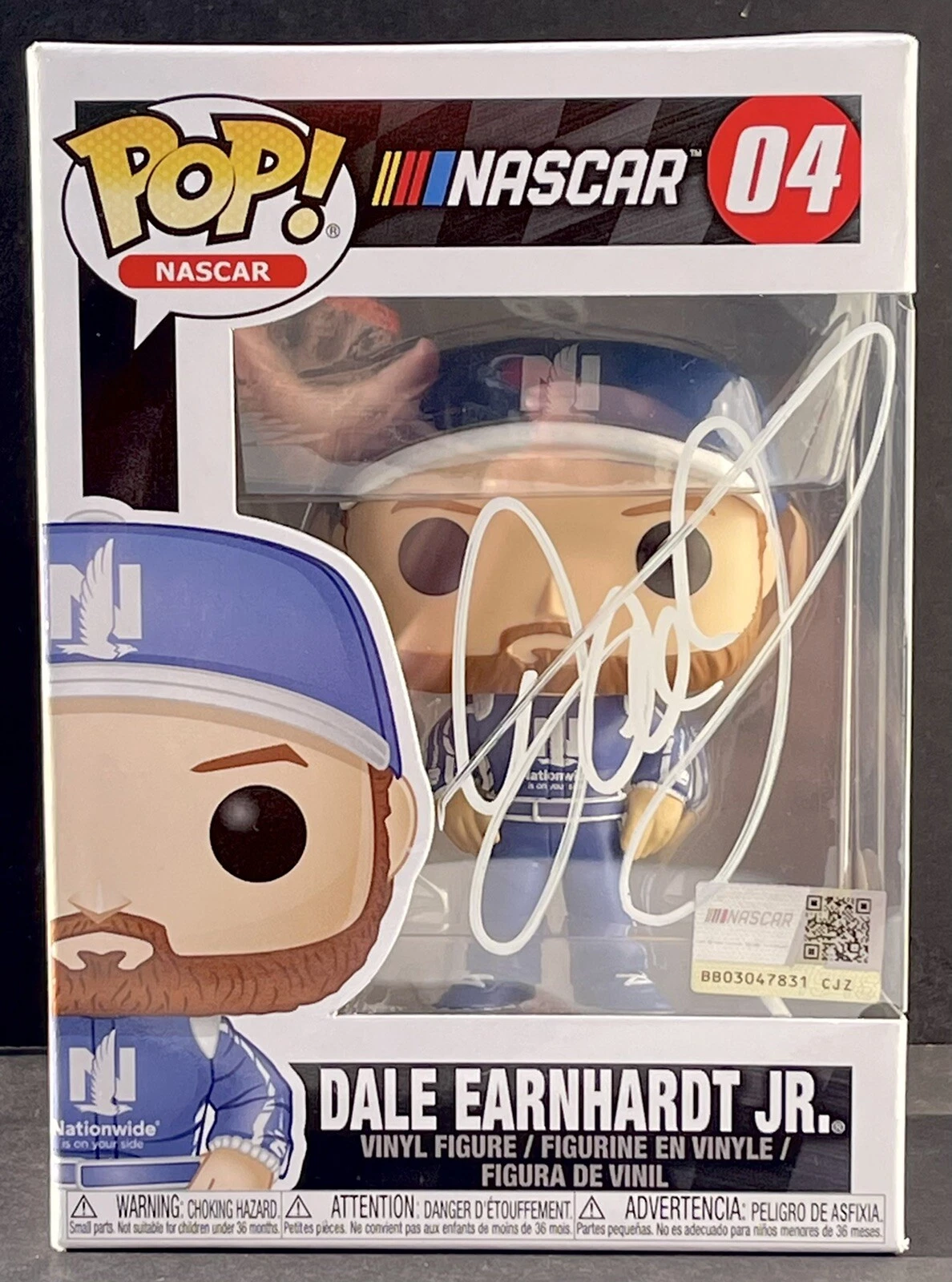 Dale Earnhardt Jr Signed Autographed Nationwide Mountain Dew Funko Pop JSA